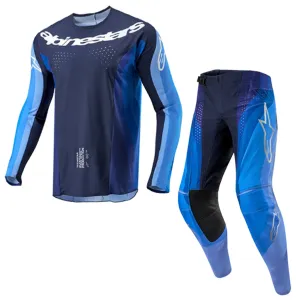Alpinestars Techstar Pneuma Dark Navy Light Blue Combo