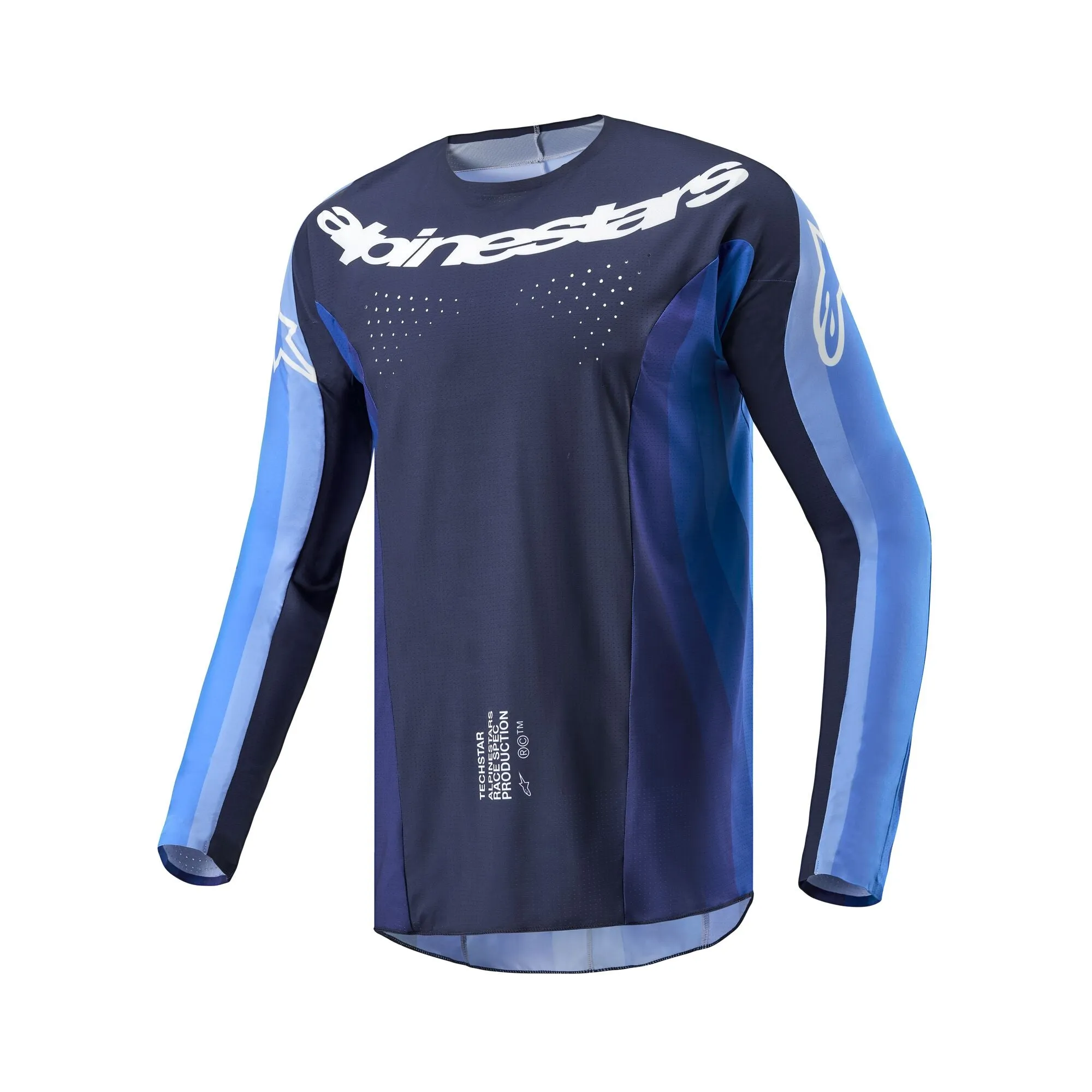 Alpinestars Techstar Pneuma Dark Navy Light Blue Combo