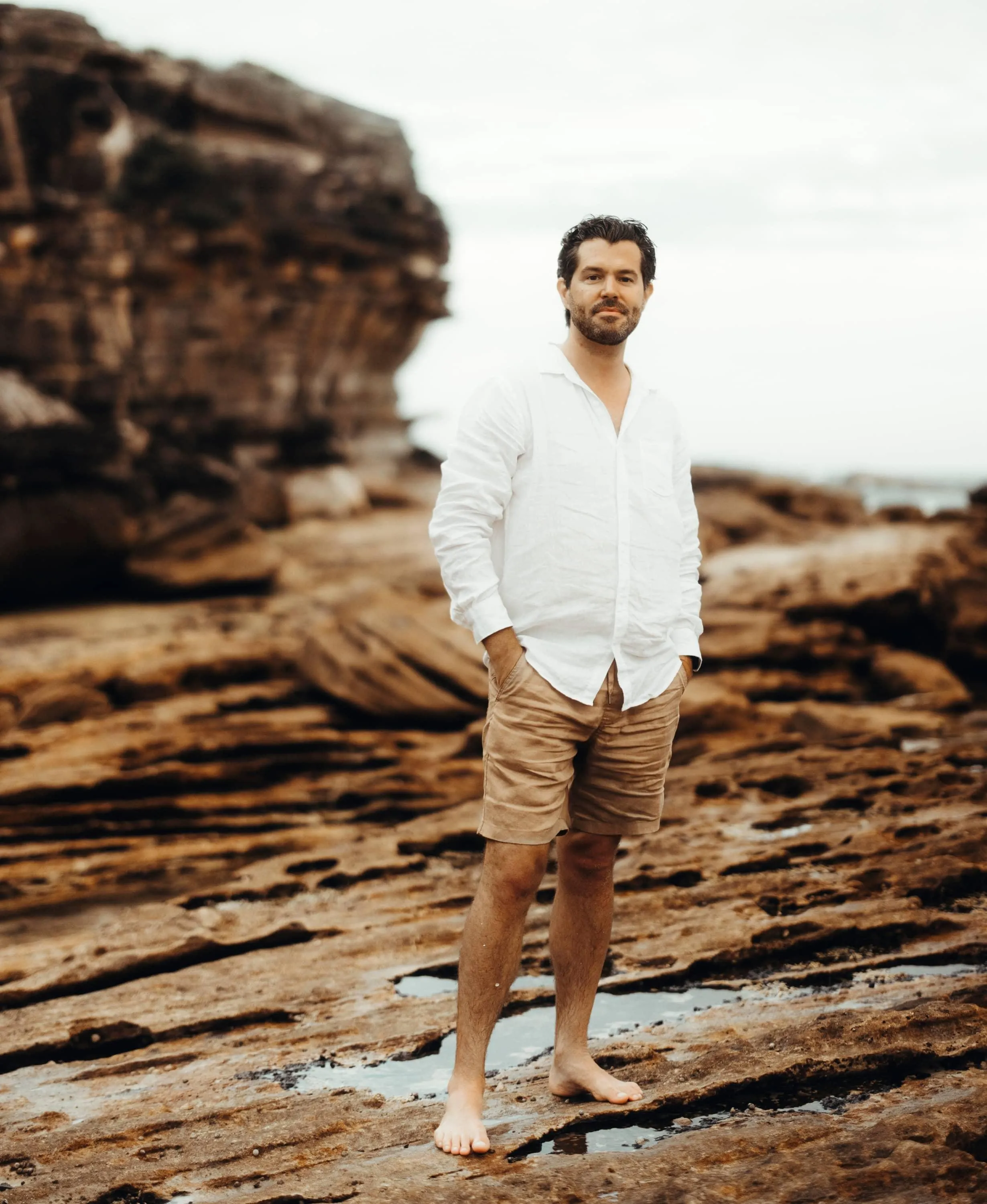 Country Road Men's Linen Shorts
