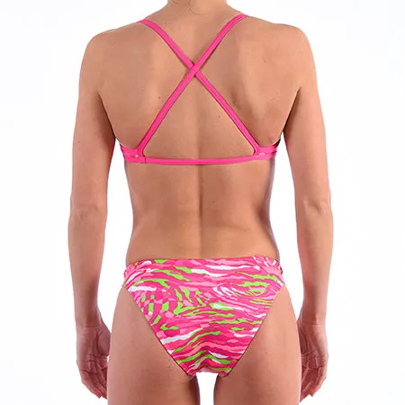 DOLFIN Bellas Female X-Back Bikini - Prowler Pink