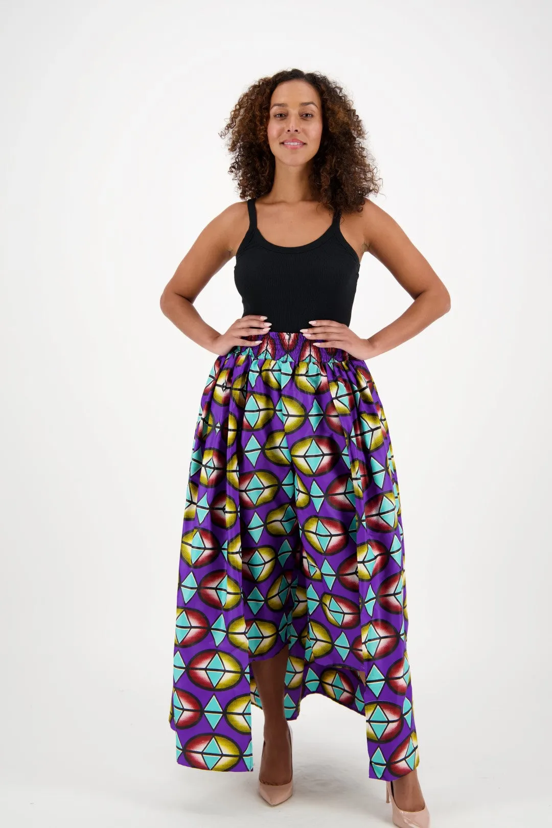 Double Layered Ankara Pants 2221