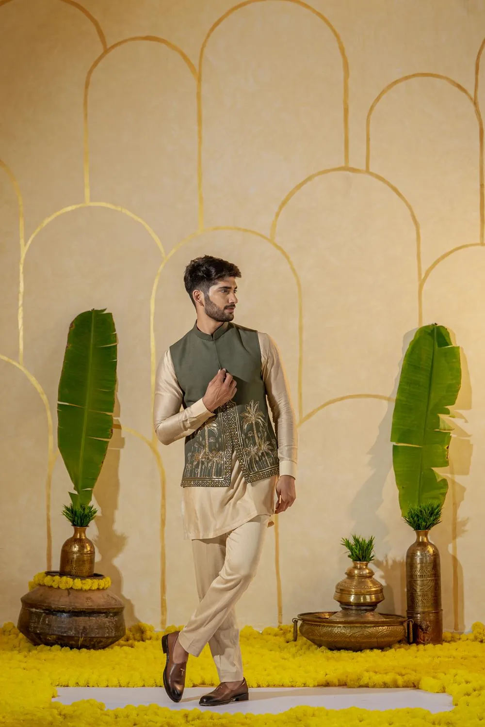 Gold Kurta Set