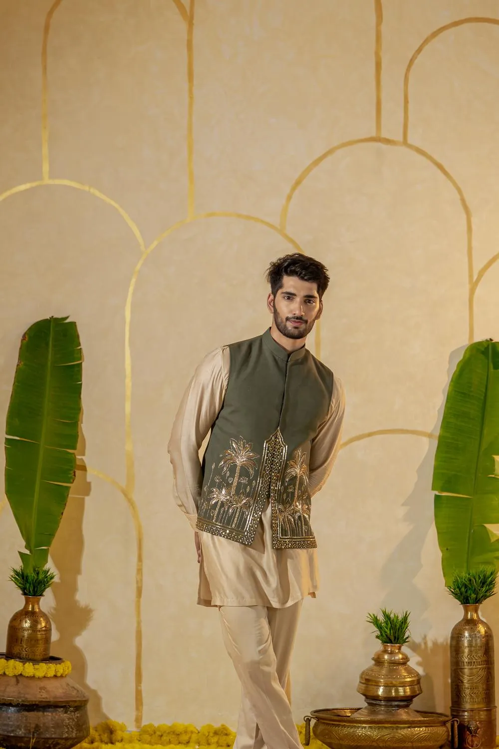 Gold Kurta Set