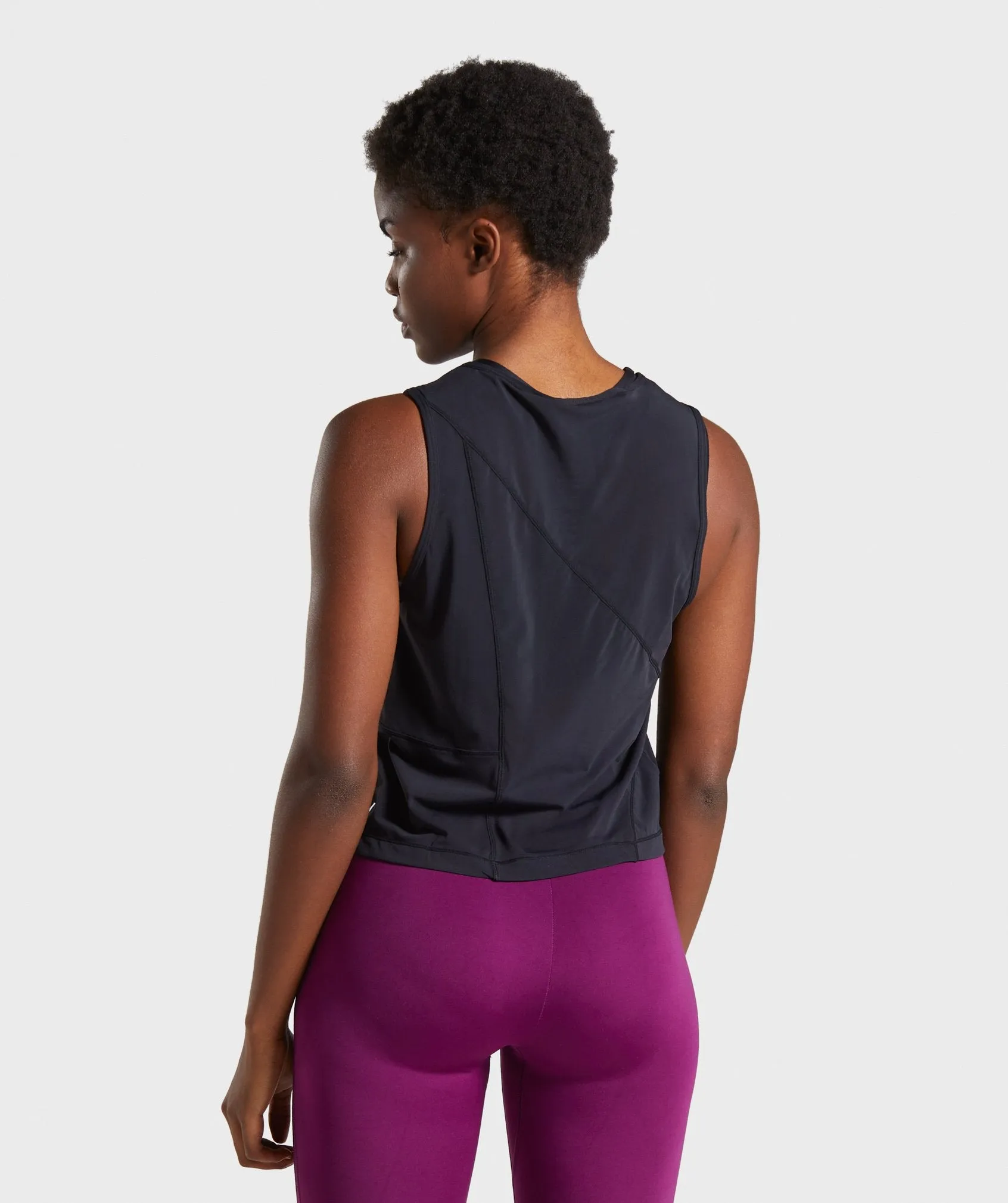 Gymshark Mesh Layer Vest - Black
