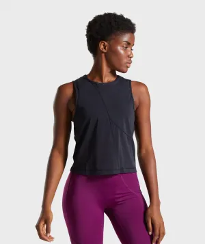 Gymshark Mesh Layer Vest - Black