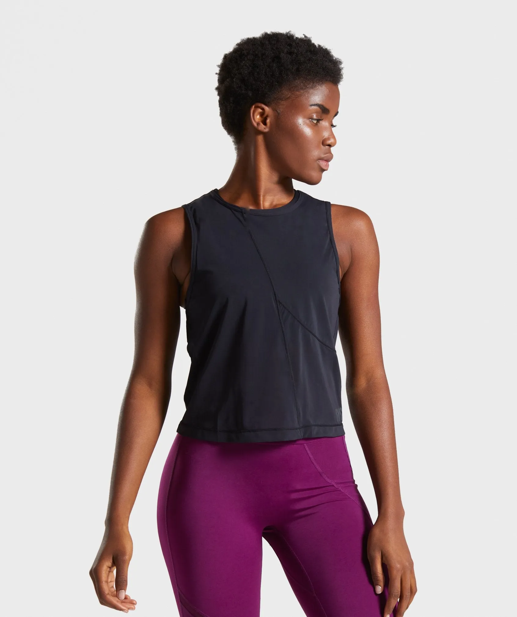 Gymshark Mesh Layer Vest - Black