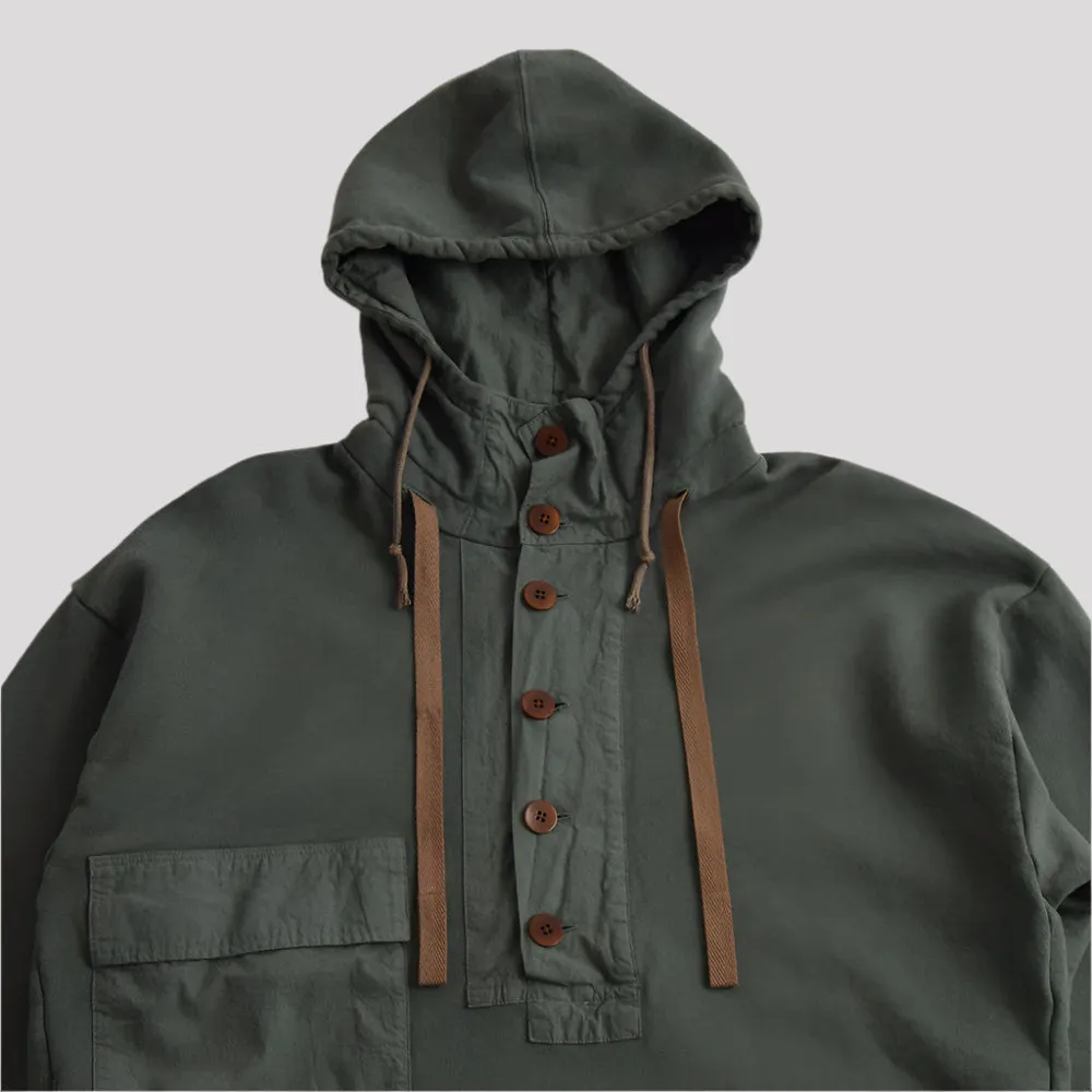 Gypsy & Sons Sage Green Himalaya Sweatshirt Jacket
