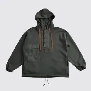 Gypsy & Sons Sage Green Himalaya Sweatshirt Jacket