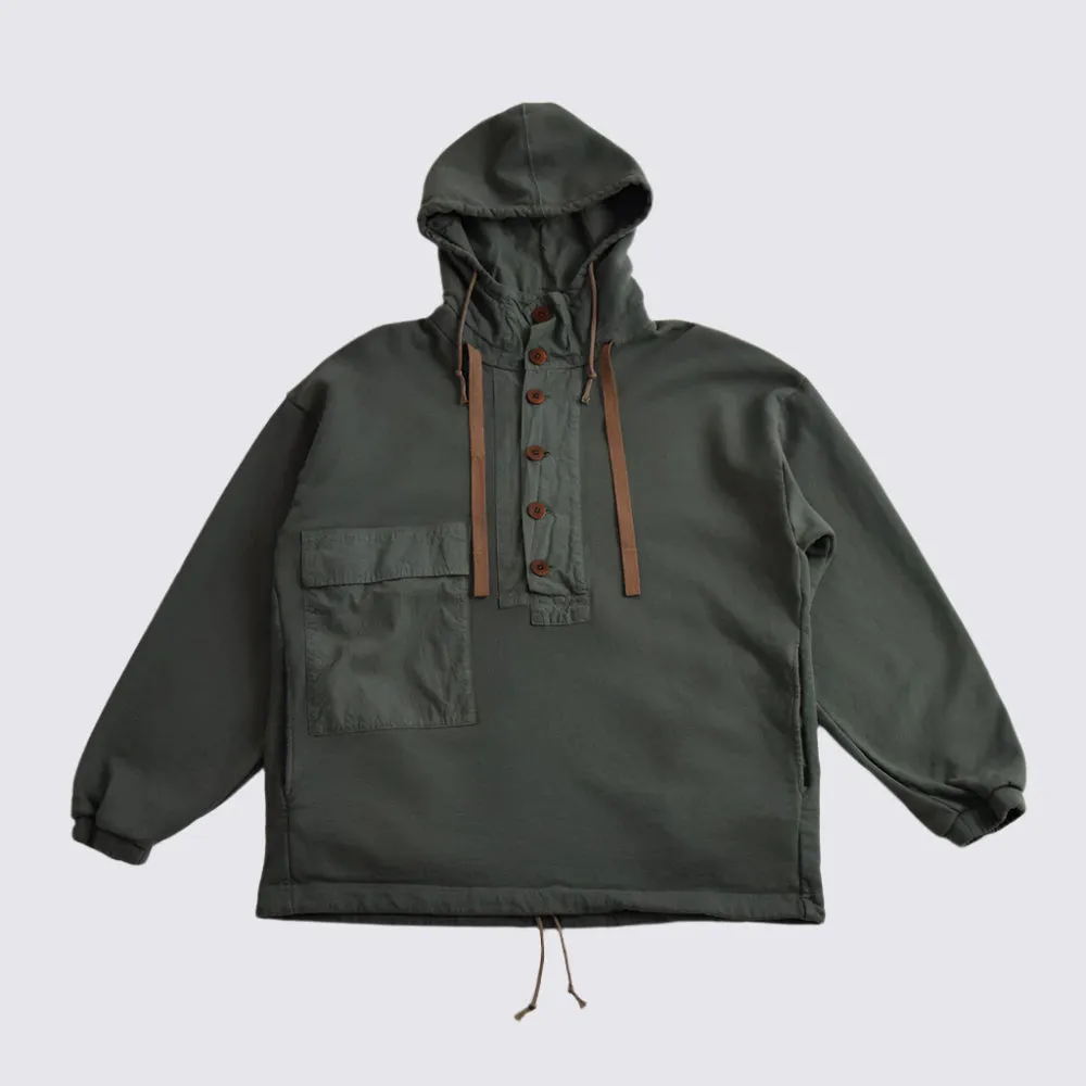 Gypsy & Sons Sage Green Himalaya Sweatshirt Jacket