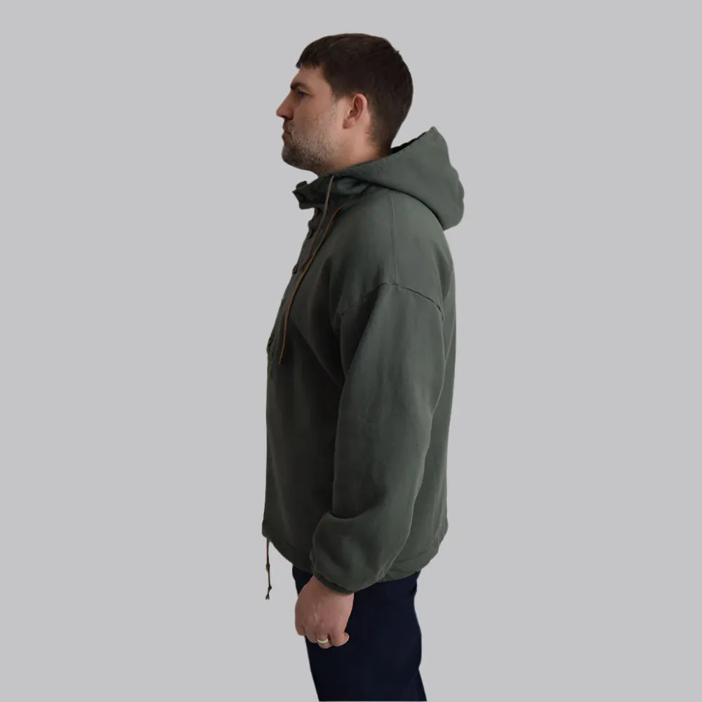 Gypsy & Sons Sage Green Himalaya Sweatshirt Jacket