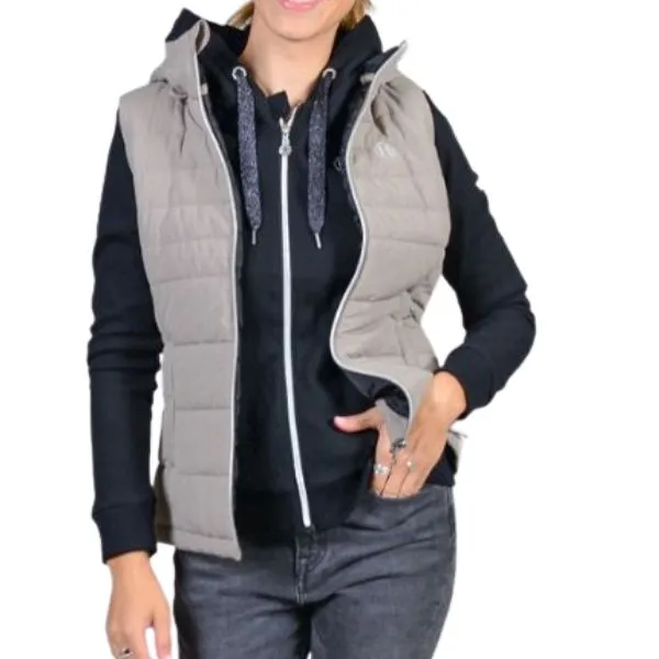 Harcour Boheme Body Warmer Taupe