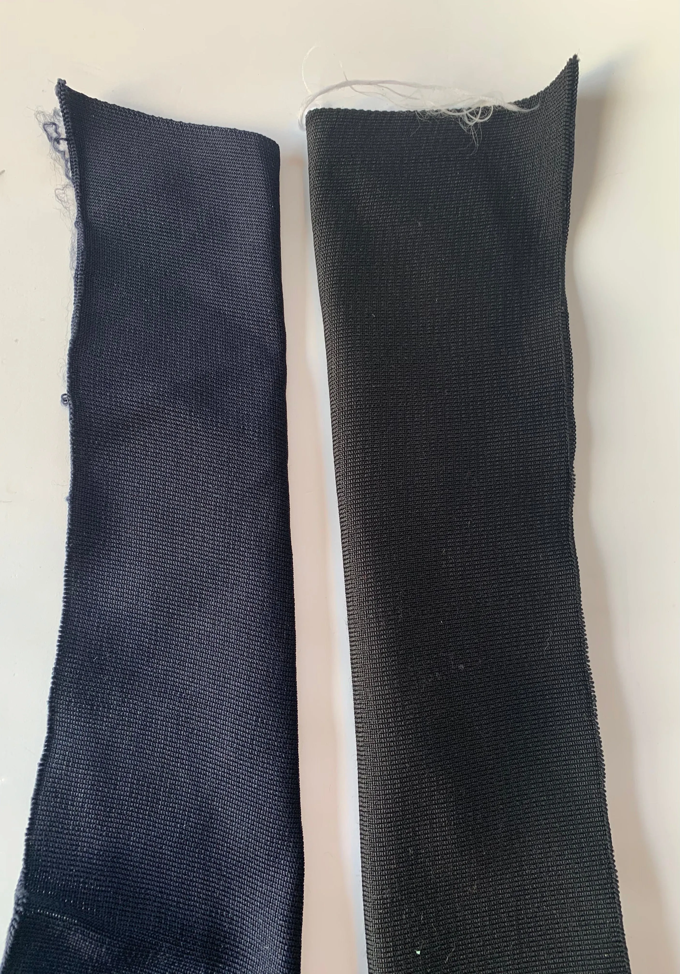 Heavyweight Nylon Ribbing - Collar/Cuff Pieces LG