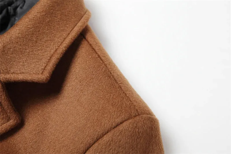 Herrenmäntel, Herren-Wintermantel, Mantel für Herren, Herrenjacke, Wolle 54,3 %, Herrenjacken und Mäntel, langer Mantel für Herren, Wintermantel für Herren