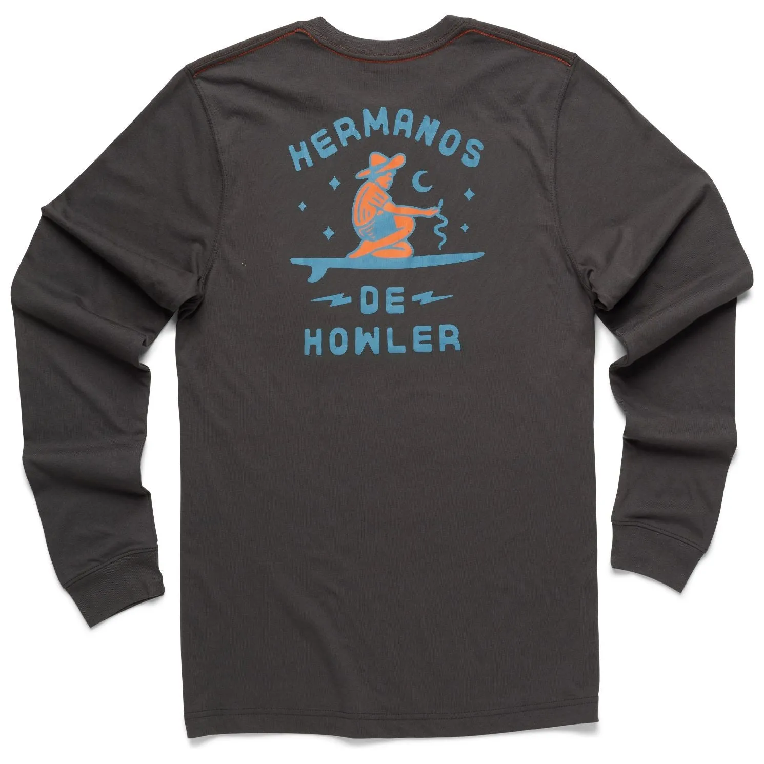 Howler Brothers Select Longsleeve T - Ocean Offerings : Antique Black - Sale