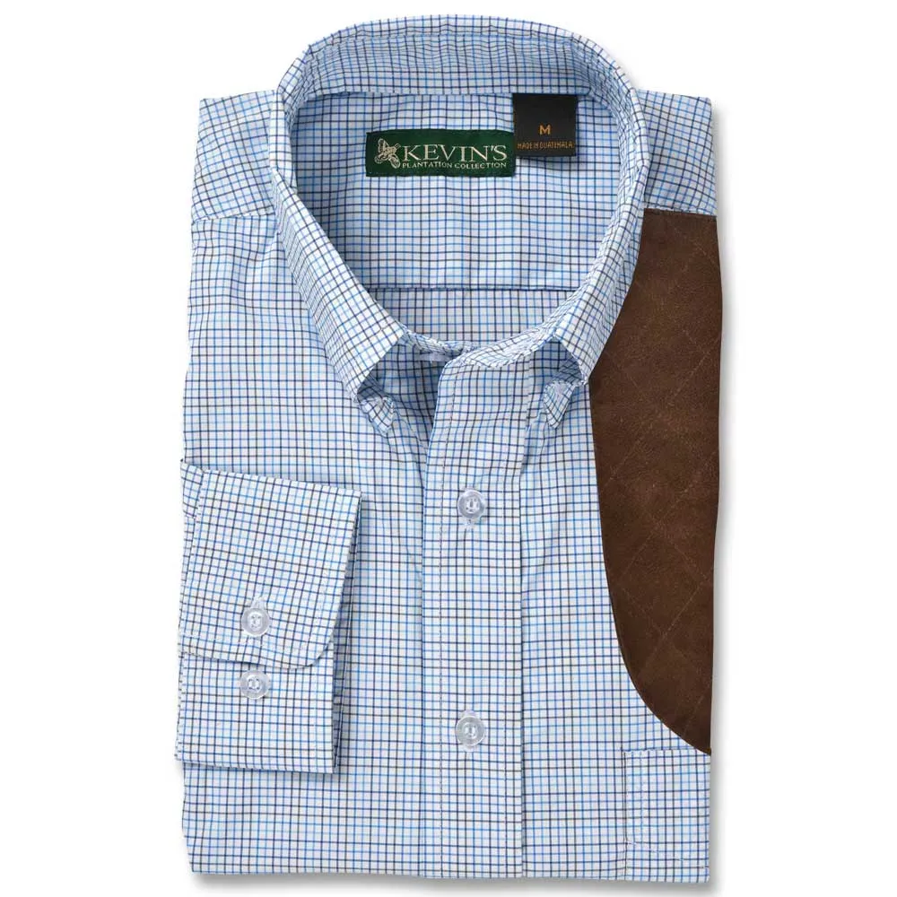 Kevin's Performance Blue/Royal Tattersall Left Hand Shooting Shirt
