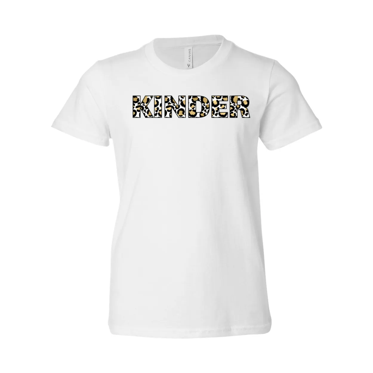 Kindergarten YOUTH Leopard Soft Tee