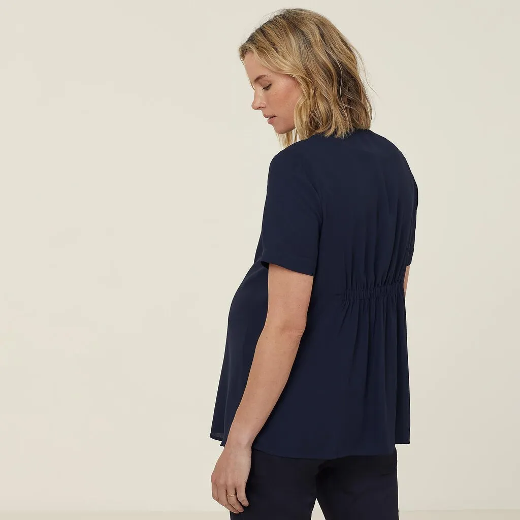 Ladies George Soft Georgette Maternity Shirt - CATUKB