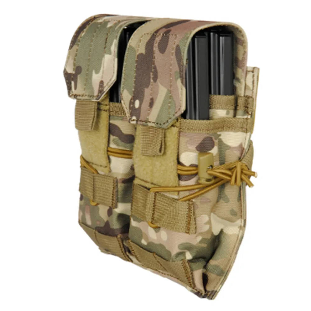 Lancer Tactical Double M4 / AK74 Rifle Magazine MOLLE Pouch
