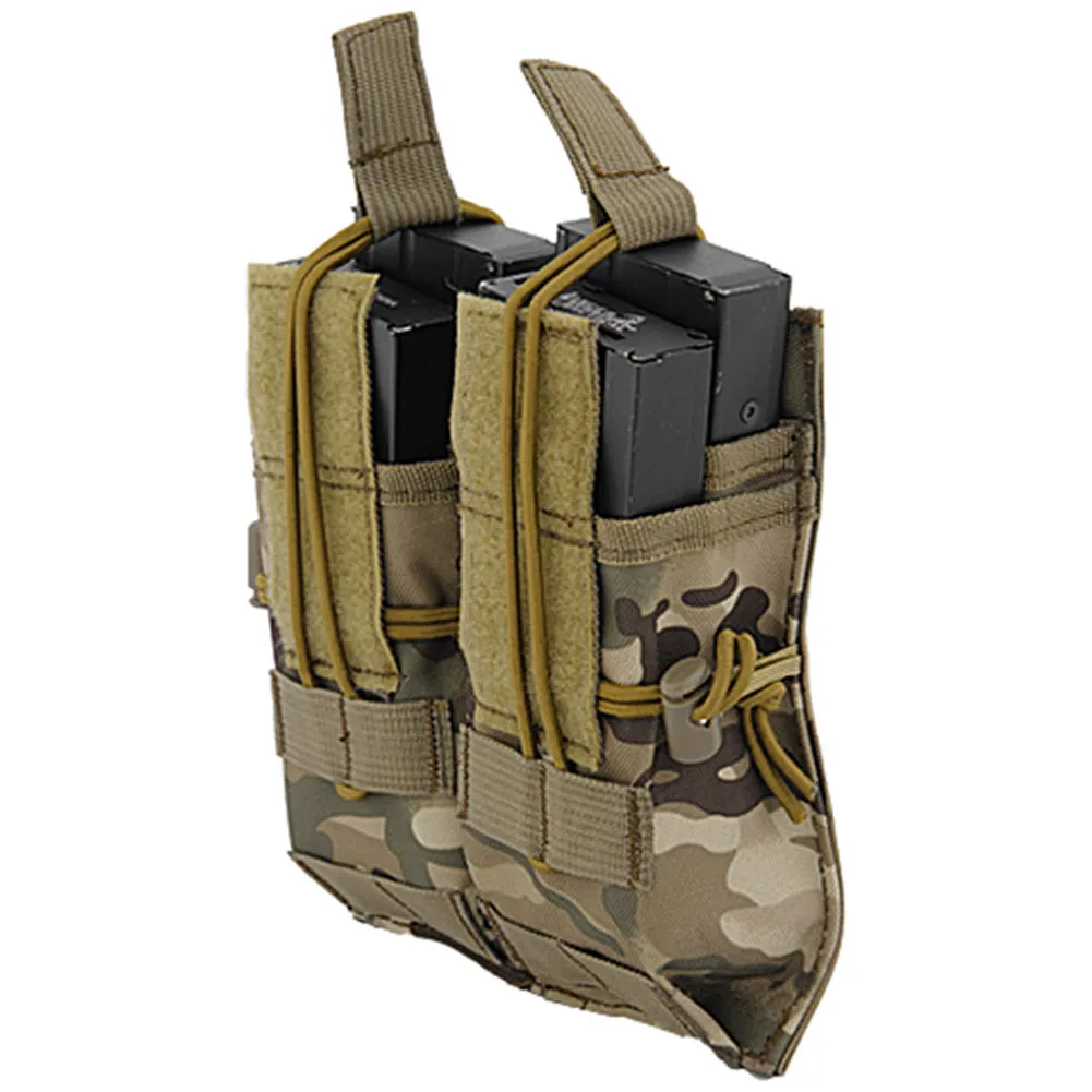 Lancer Tactical Double M4 / AK74 Rifle Magazine MOLLE Pouch