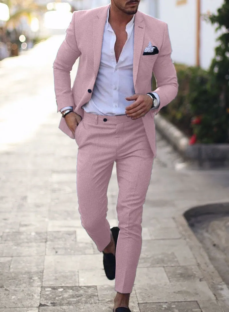 Men's Spring Two-Piece Suit Collection