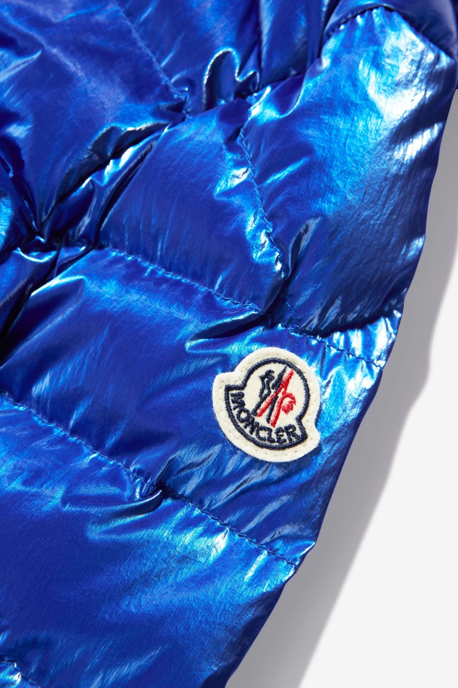 Moncler Enfant Boys Down Padded Akinari Jacket in Blue