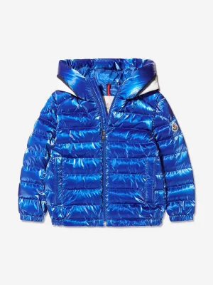 Moncler Enfant Boys Down Padded Akinari Jacket in Blue