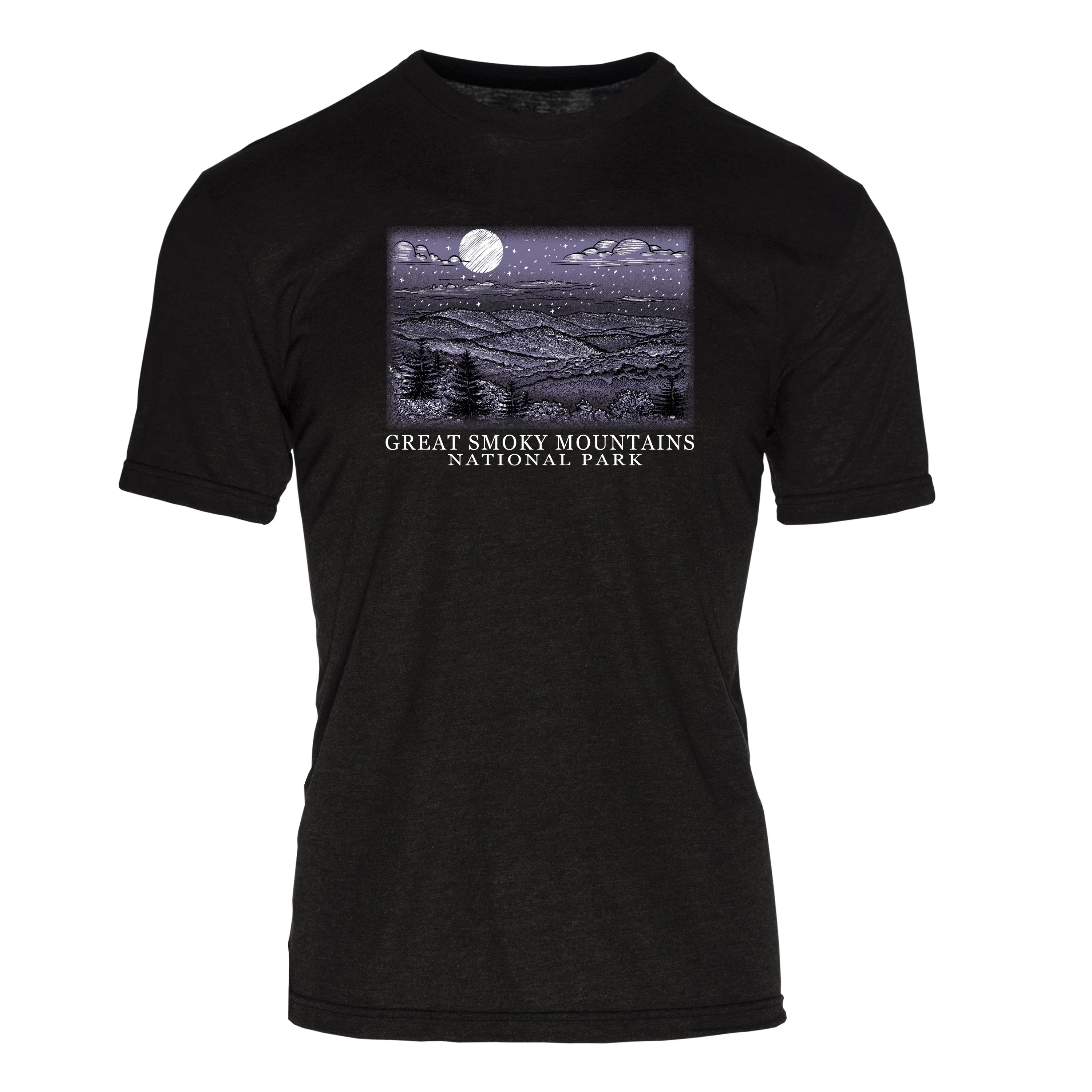 Night Sky Great Smoky Mountains National Park REPREVE® Crew T-Shirt