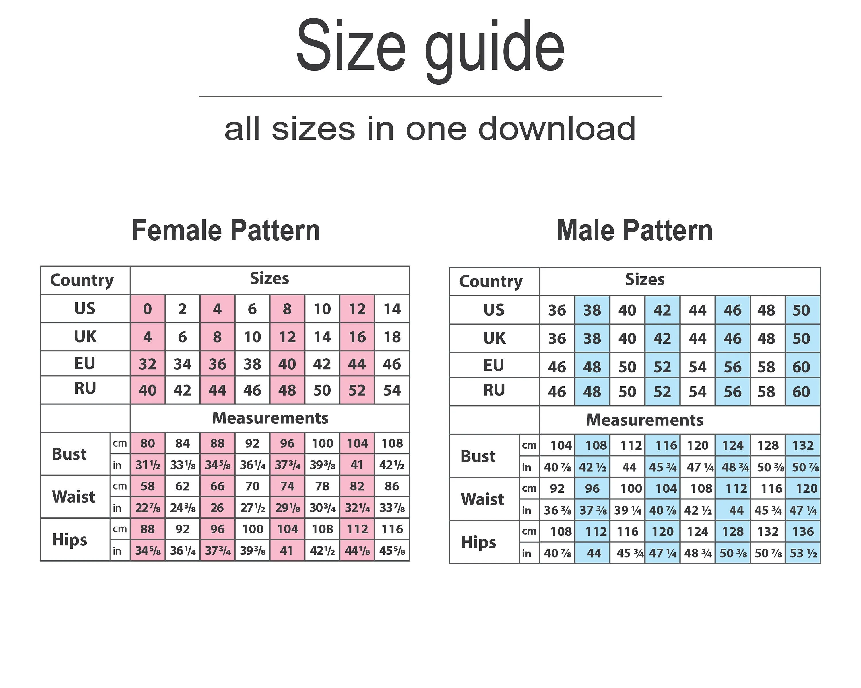 Pattern Sewing PDF Bundle - Pajama Set Sewing Patterns for Men and Women - Easy to Sew for Beginners PJ Pattern PDF - Sewing Tutorial