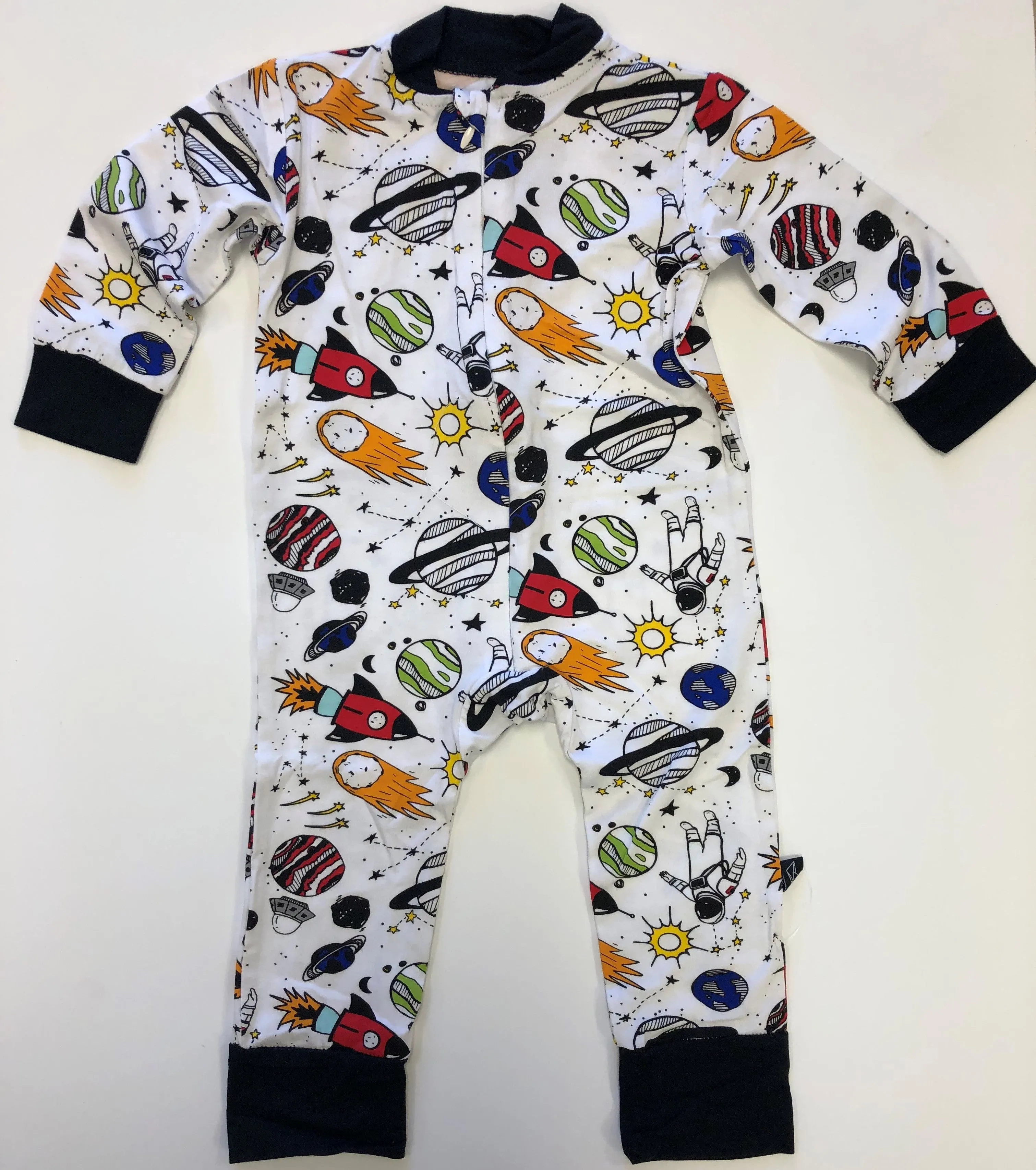 Peregrine Kidswear Space Doodle Premium Footless Sleeper