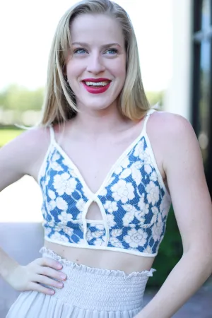 Perfect Vision Floral Lace Bralette