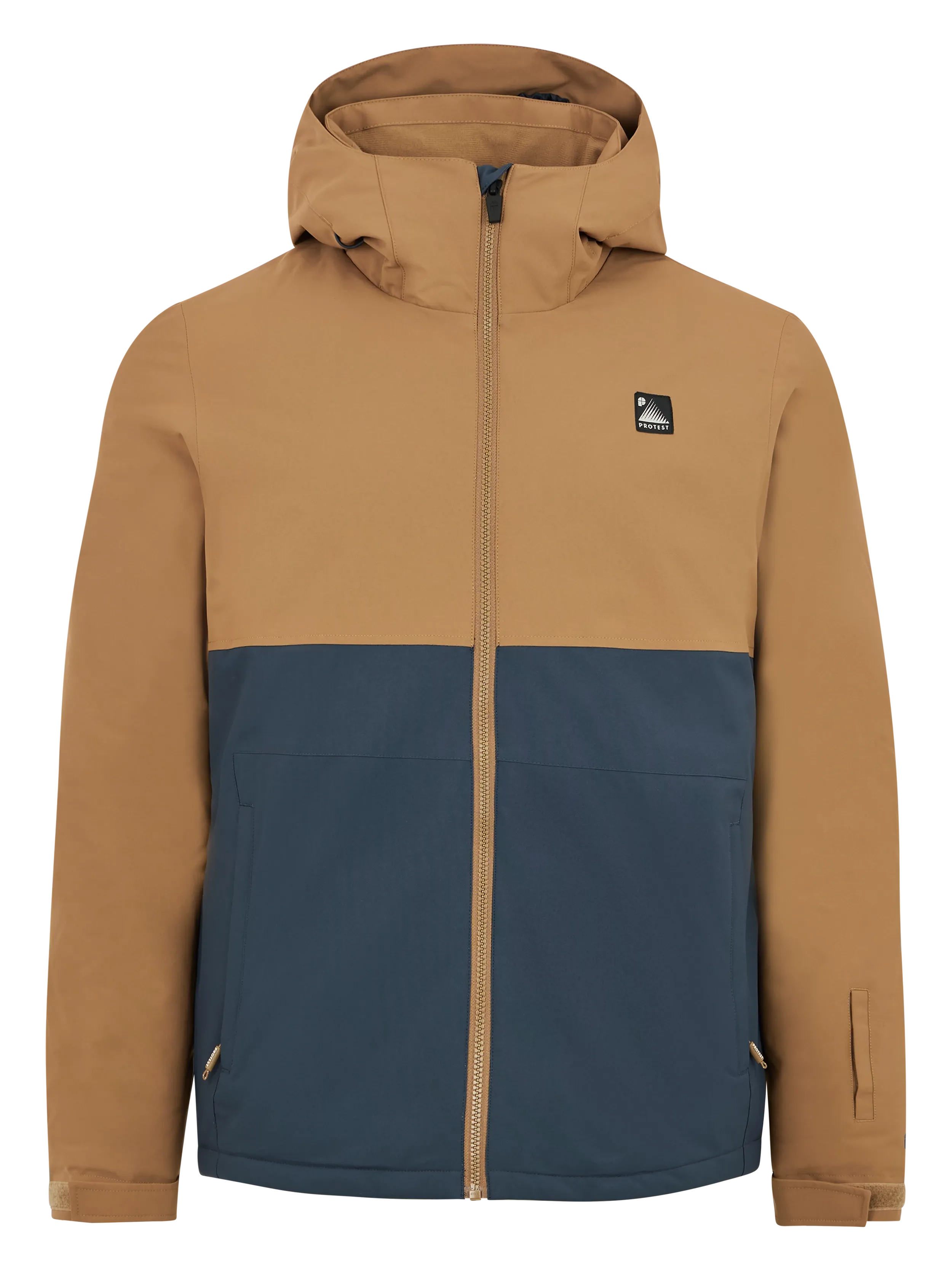 Protest Aldego Jacket Mens 2024 Sandy Brown
