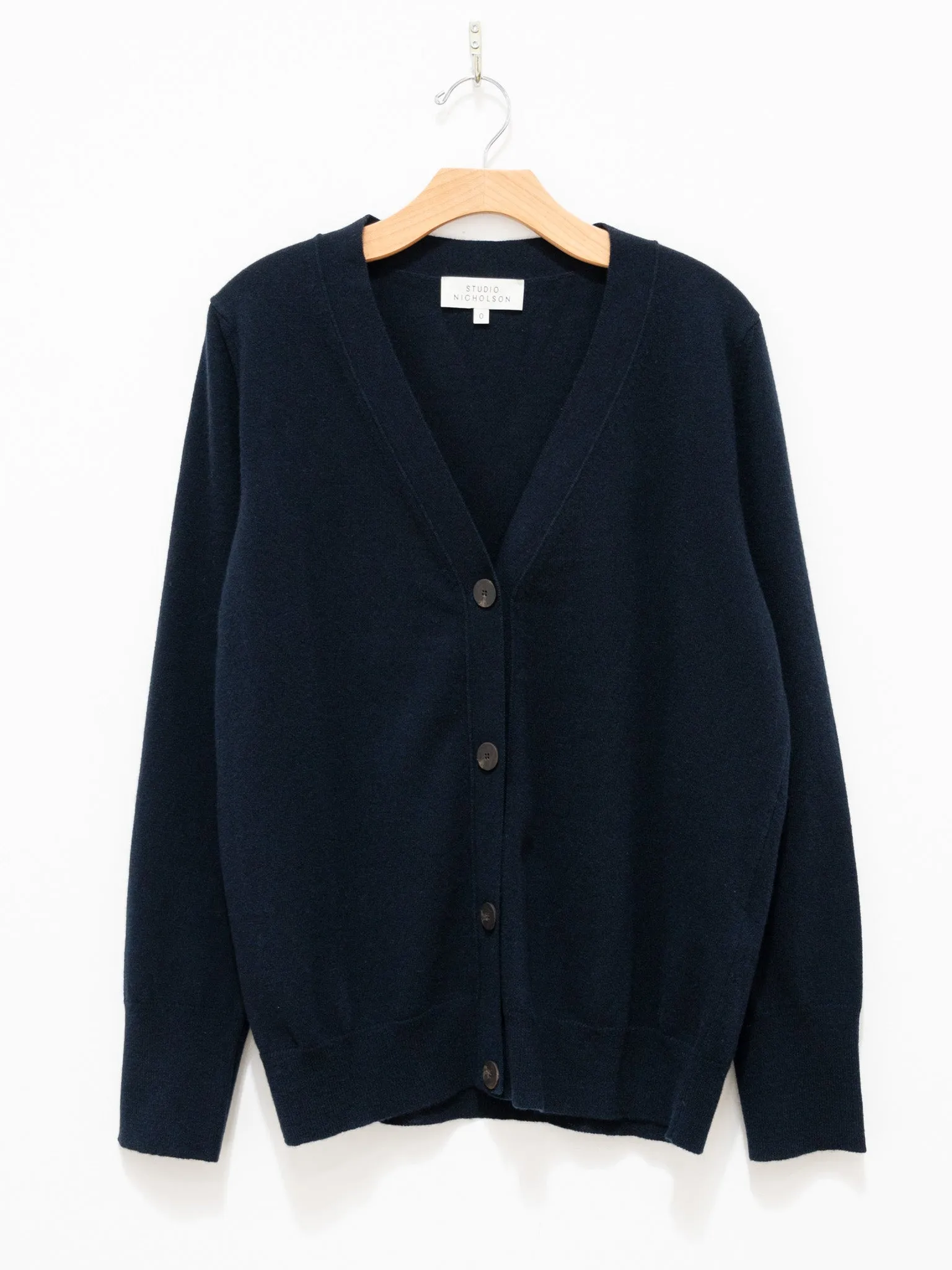 Rall Lambswool Cardigan - Darkest Navy