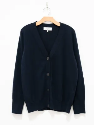 Rall Lambswool Cardigan - Darkest Navy