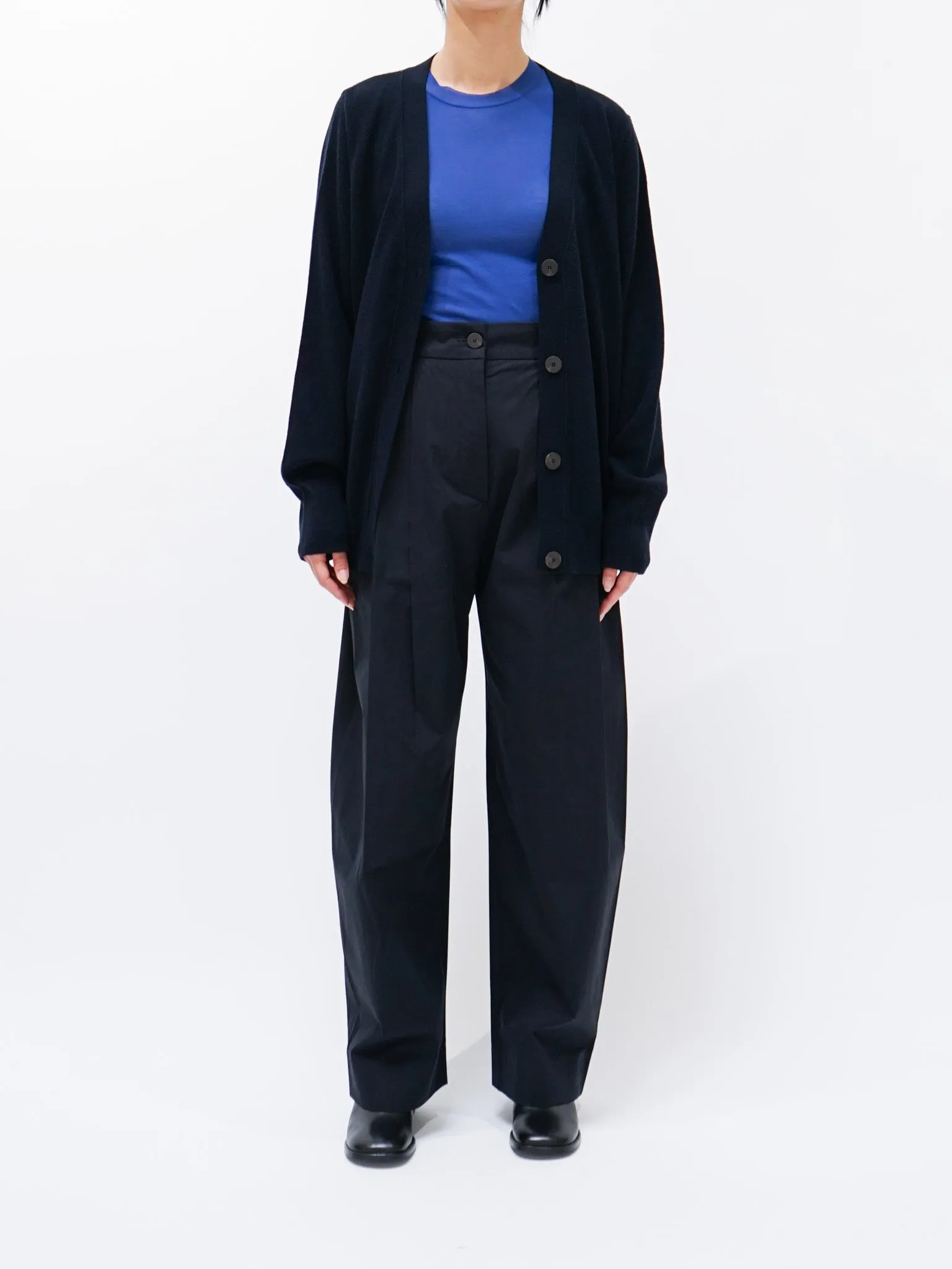 Rall Lambswool Cardigan - Darkest Navy