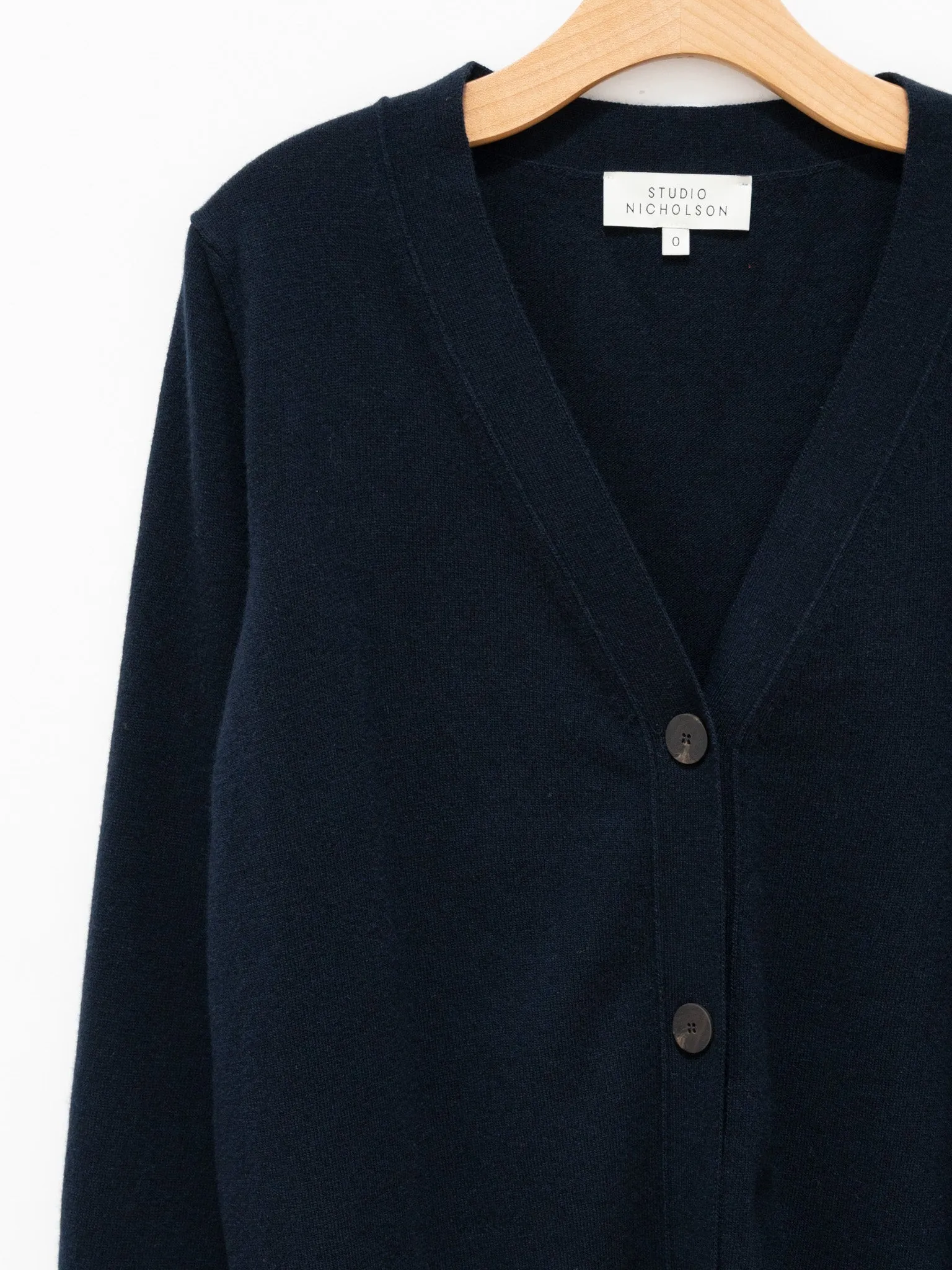 Rall Lambswool Cardigan - Darkest Navy