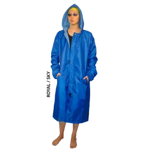 Royal/Sky SS Swim Parka