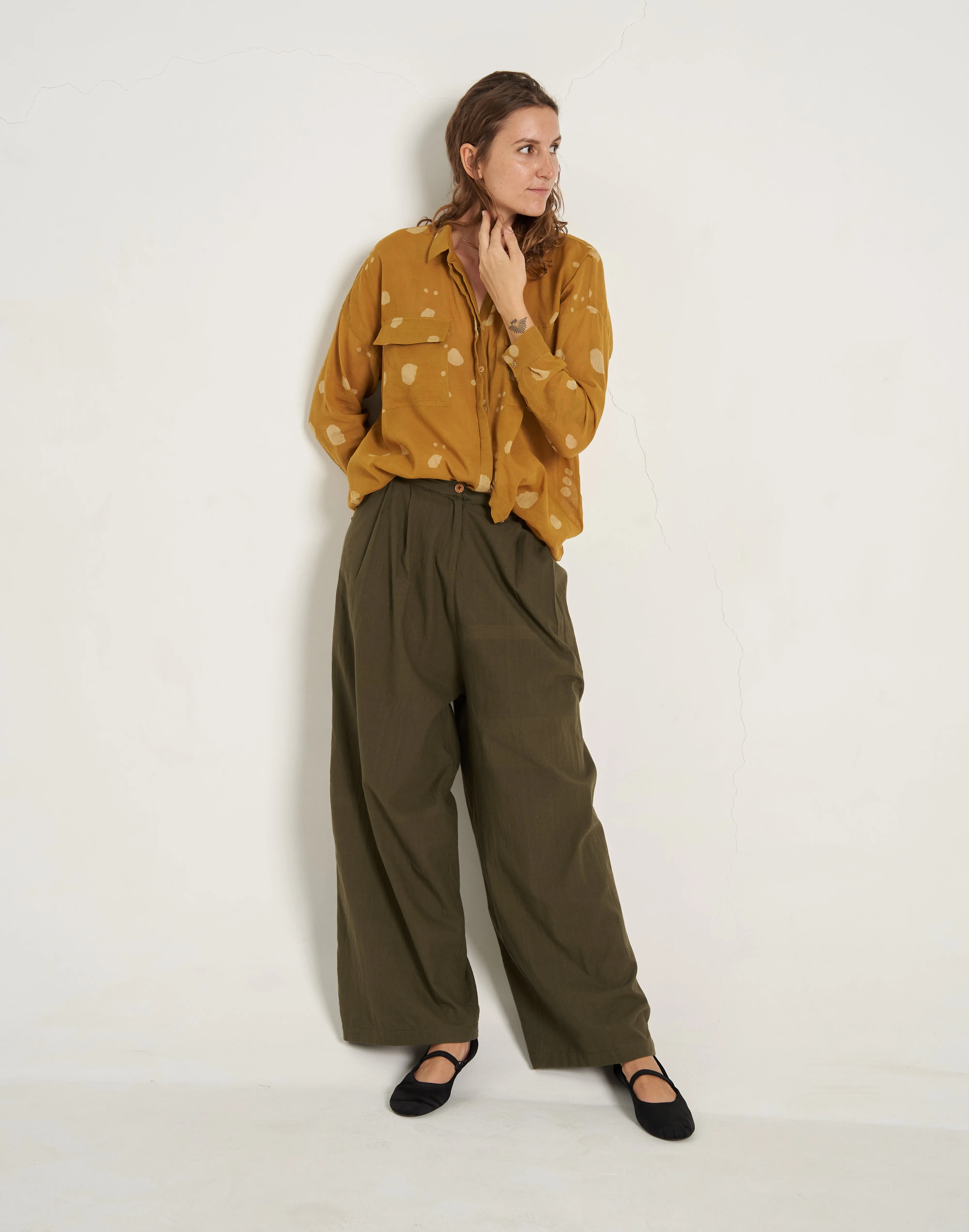 Summer Army Green Pants
