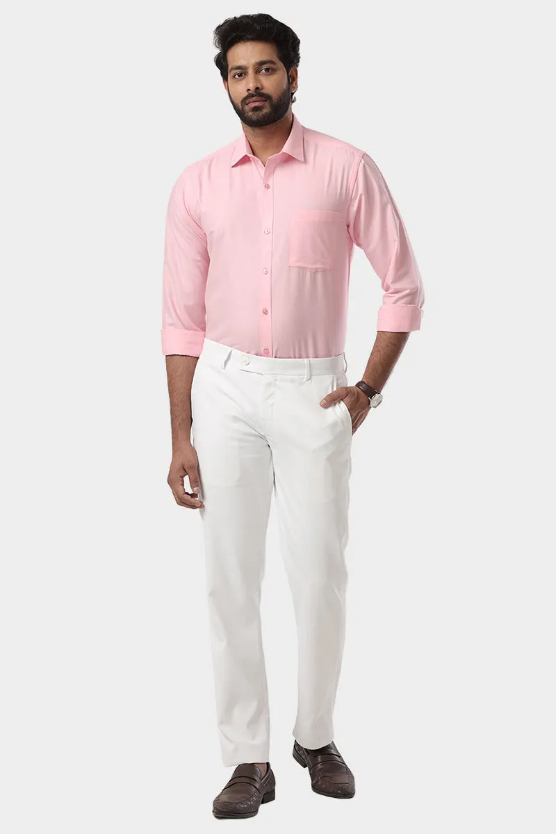 Super Soft - Baby Pink Formal Shirts for Men | Ariser