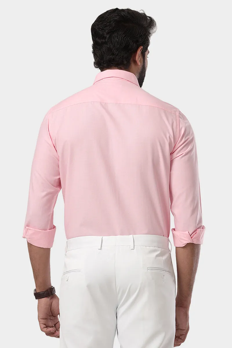 Super Soft - Baby Pink Formal Shirts for Men | Ariser