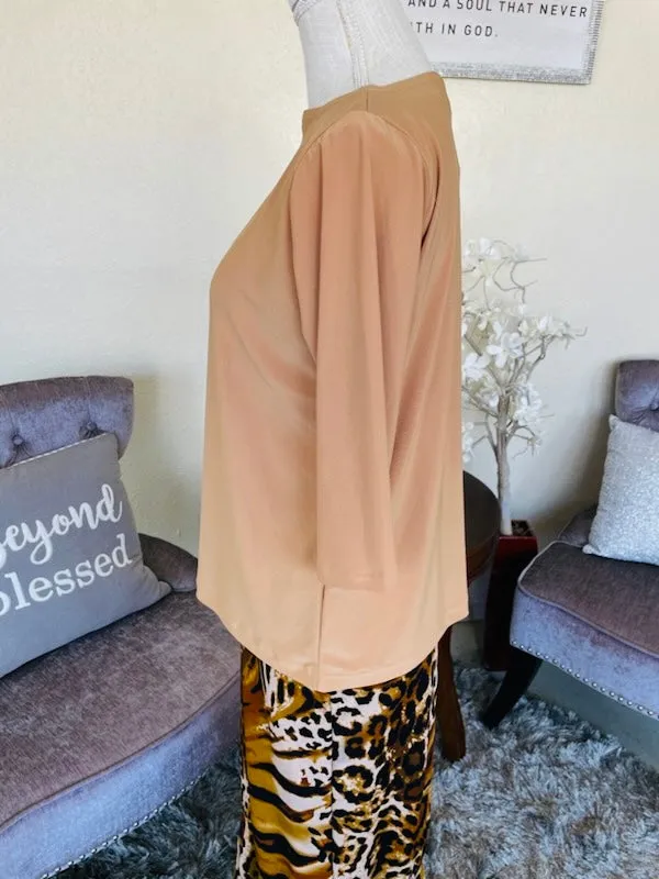 Taupe ITY Layering Top