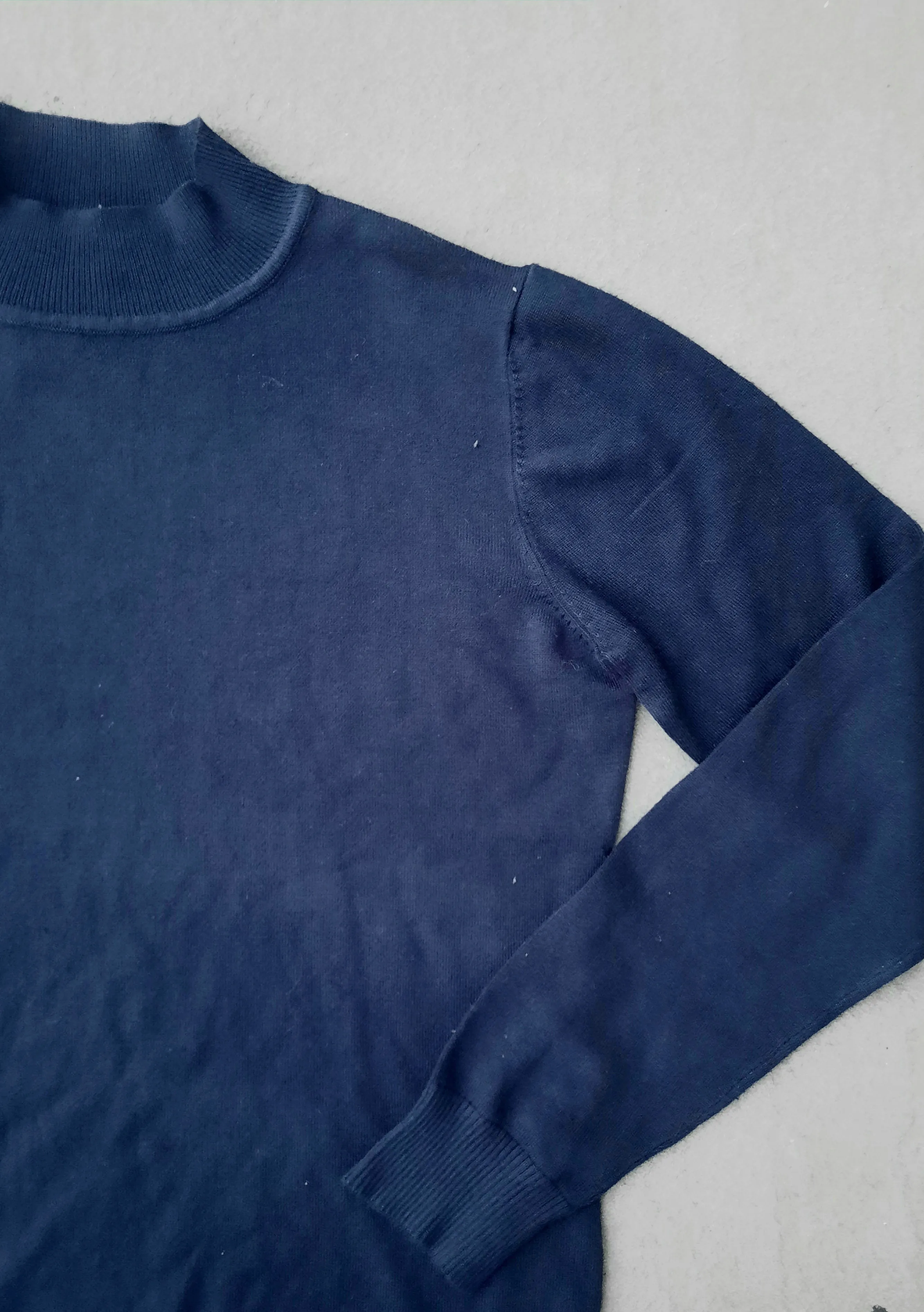 The Basic Knit Mock Neck