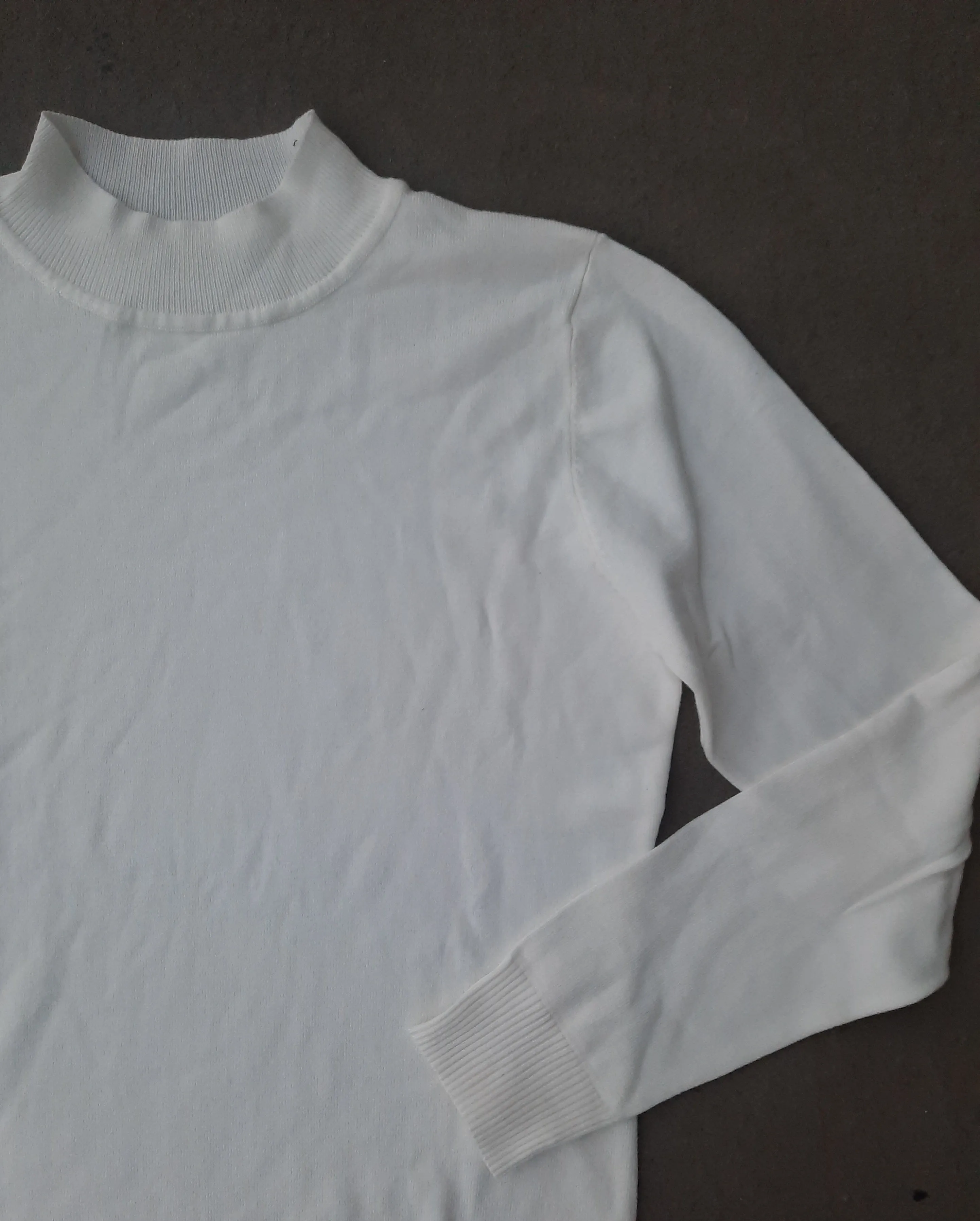 The Basic Knit Mock Neck