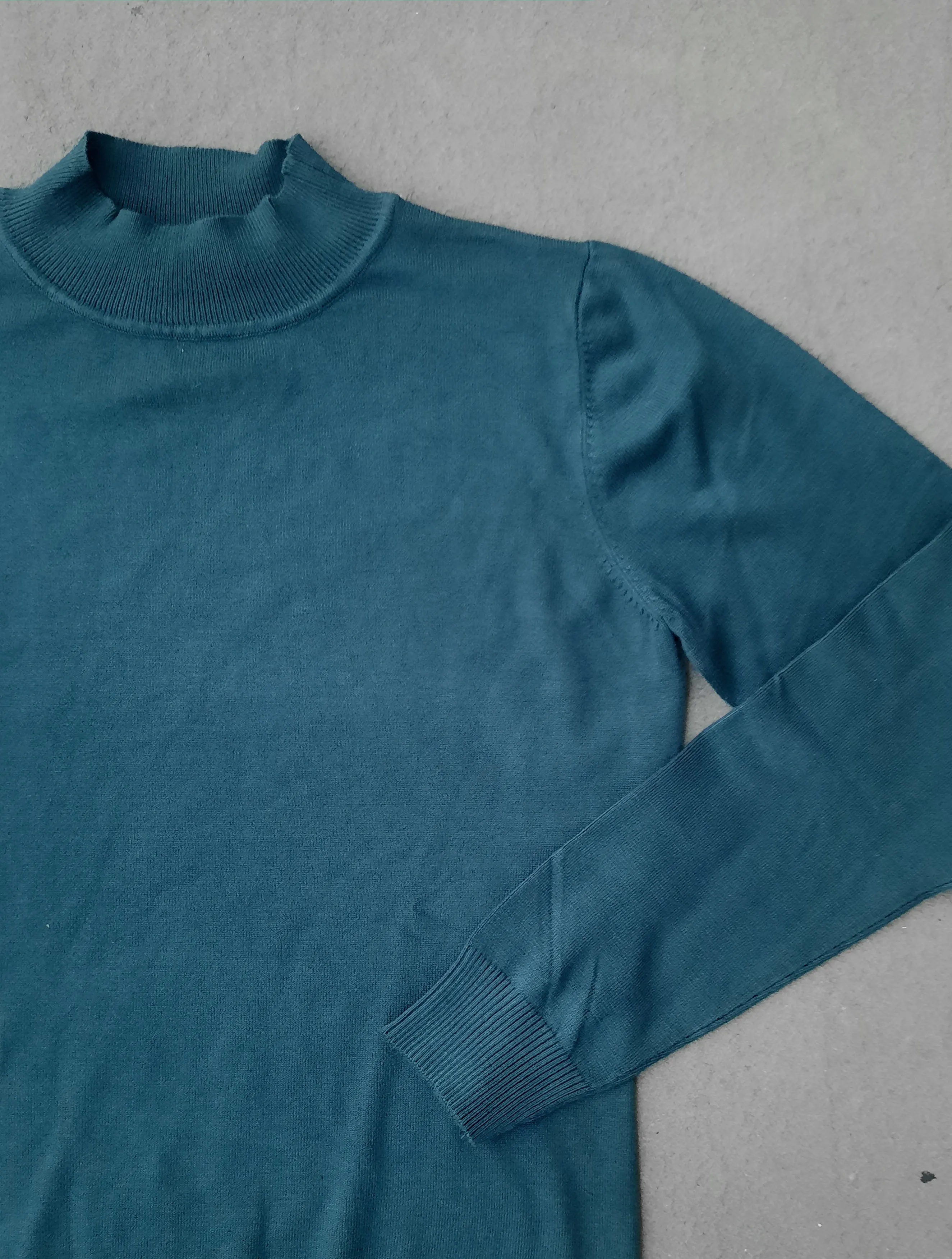 The Basic Knit Mock Neck
