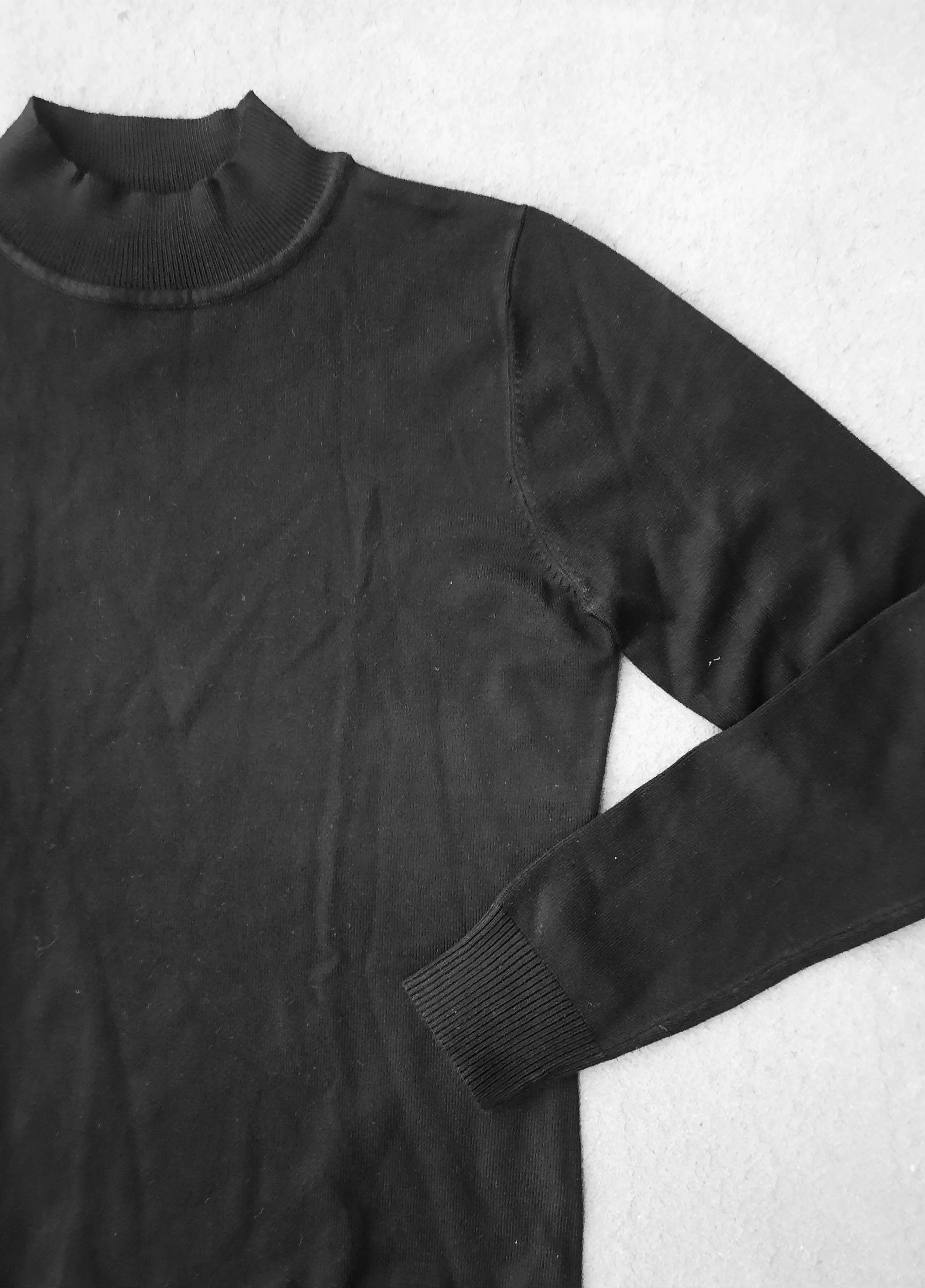 The Basic Knit Mock Neck