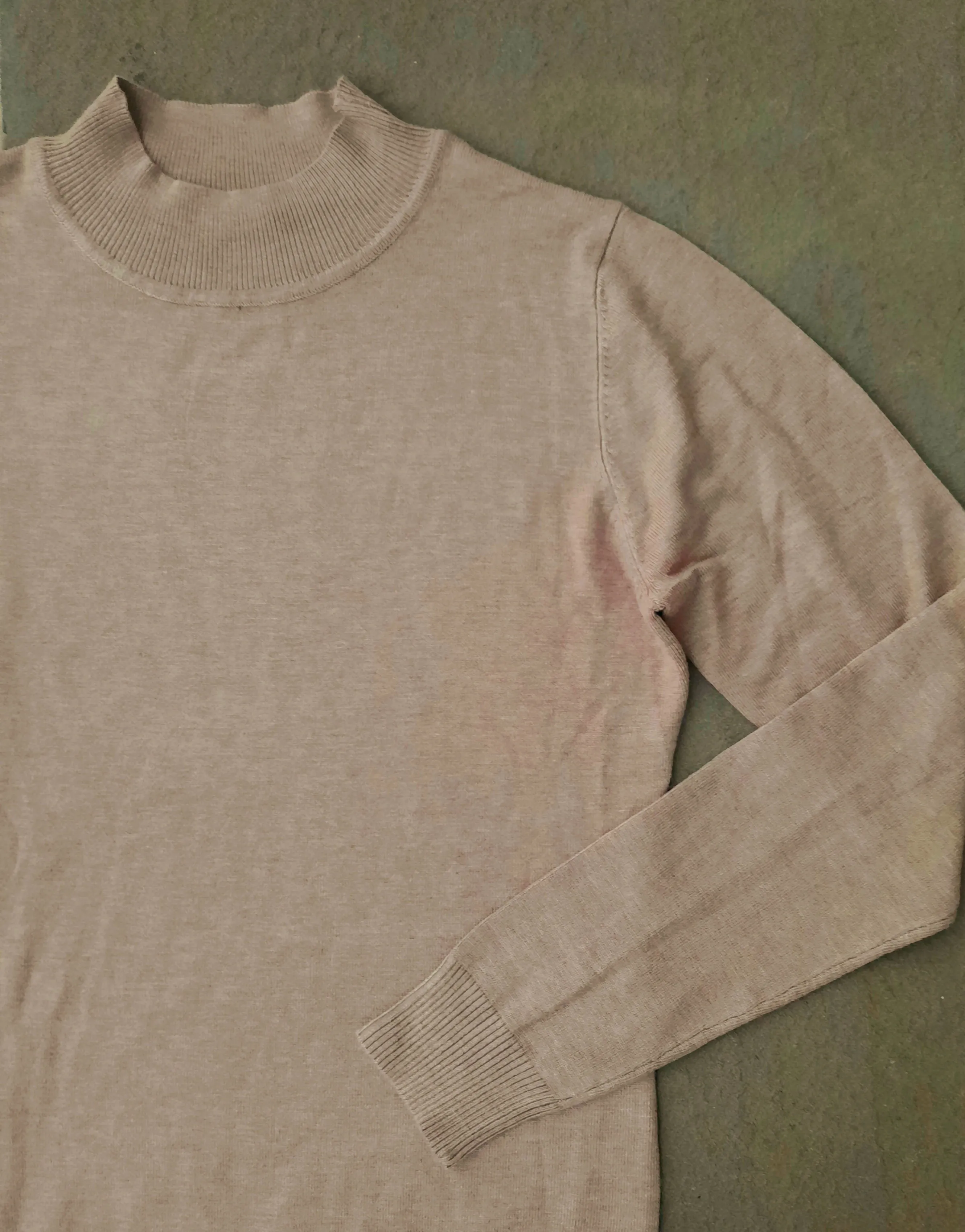 The Basic Knit Mock Neck