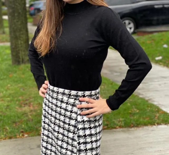 The Basic Knit Mock Neck