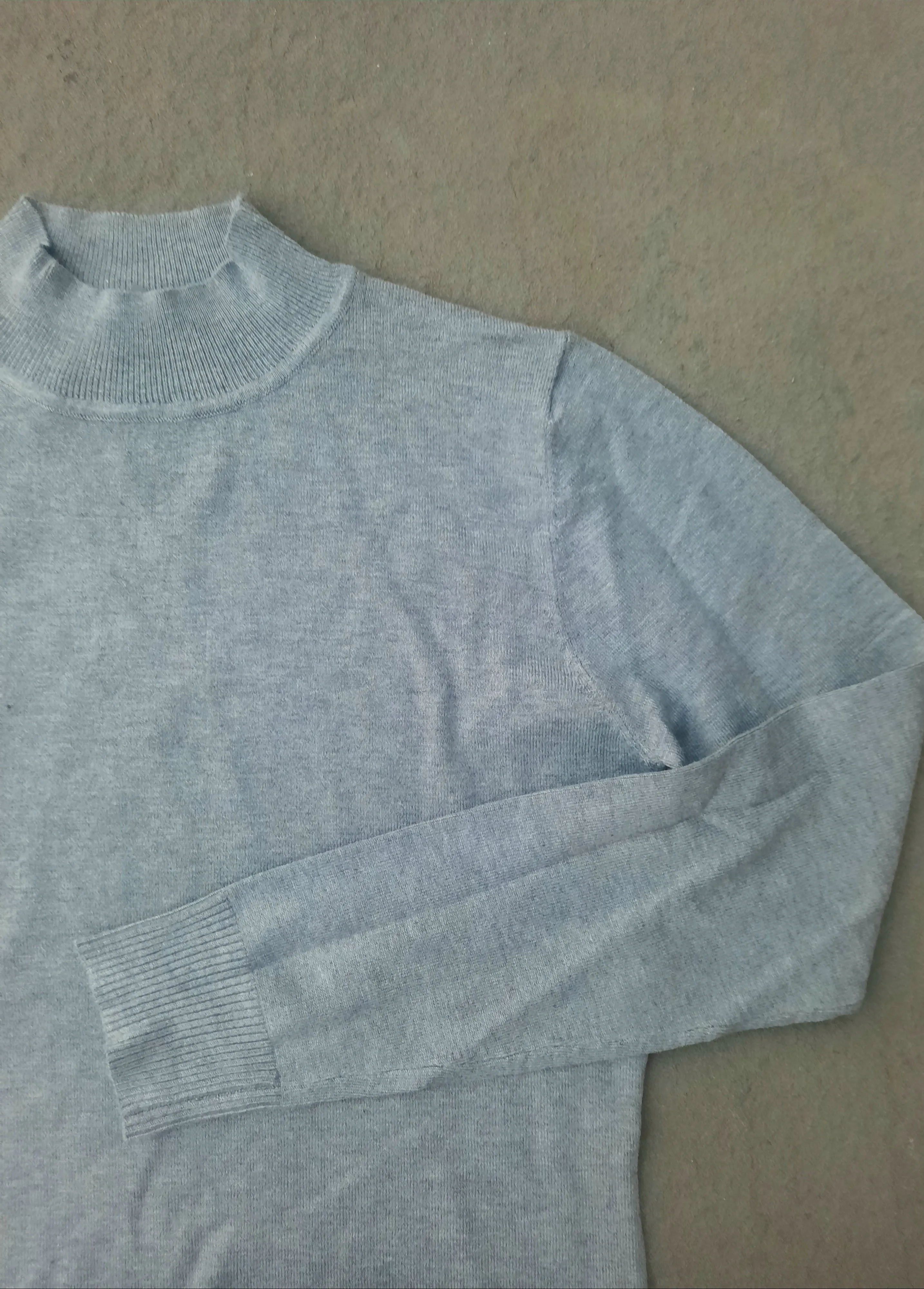 The Basic Knit Mock Neck
