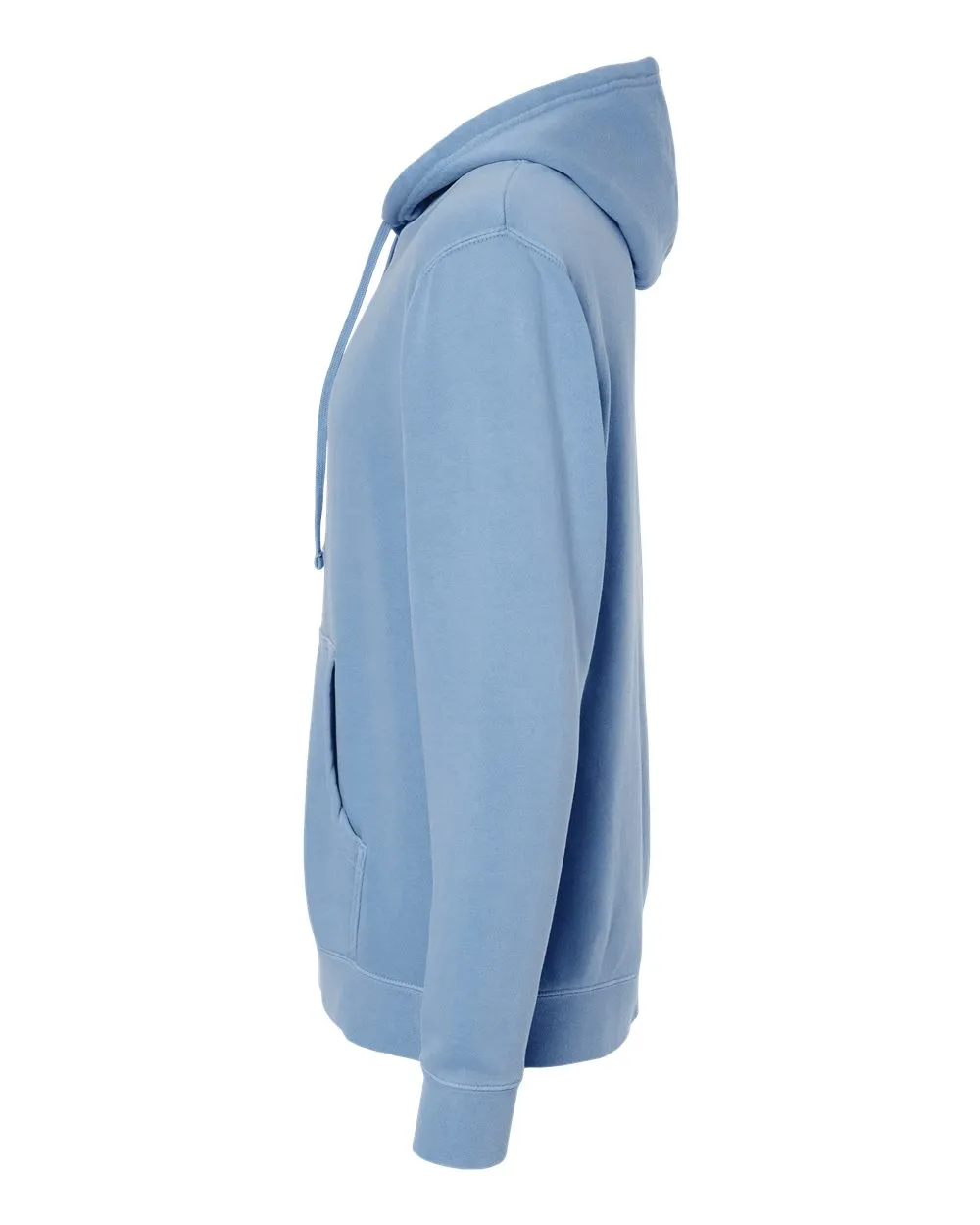 Unisex Midweight Pigment Dyed Hooded Pullover