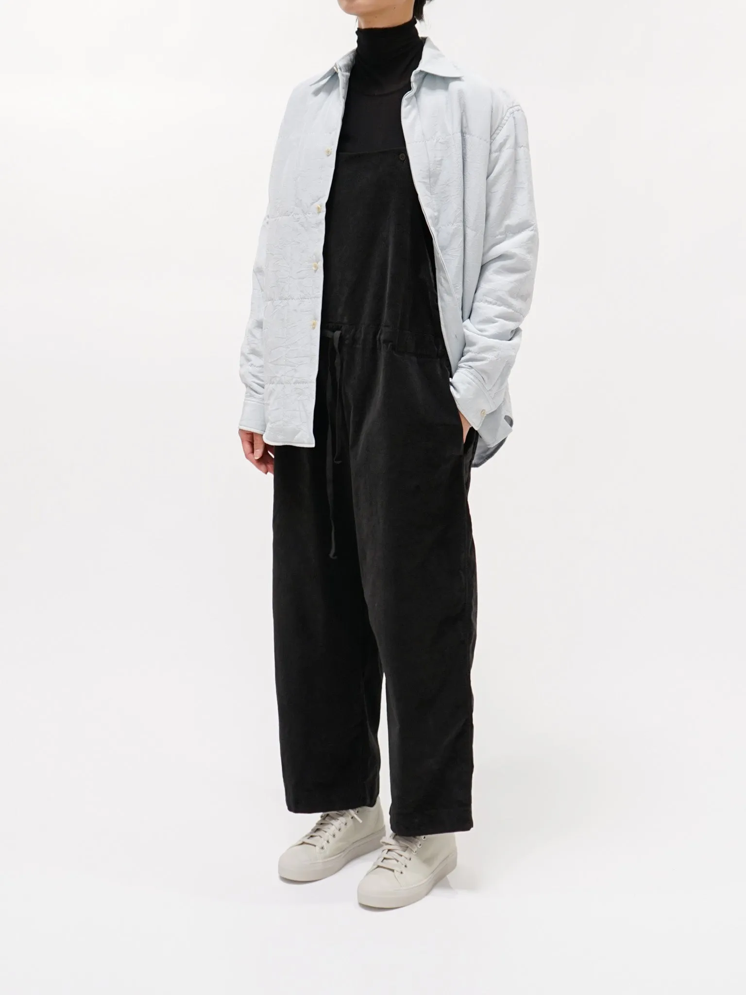 Velvet Salopette - Slate