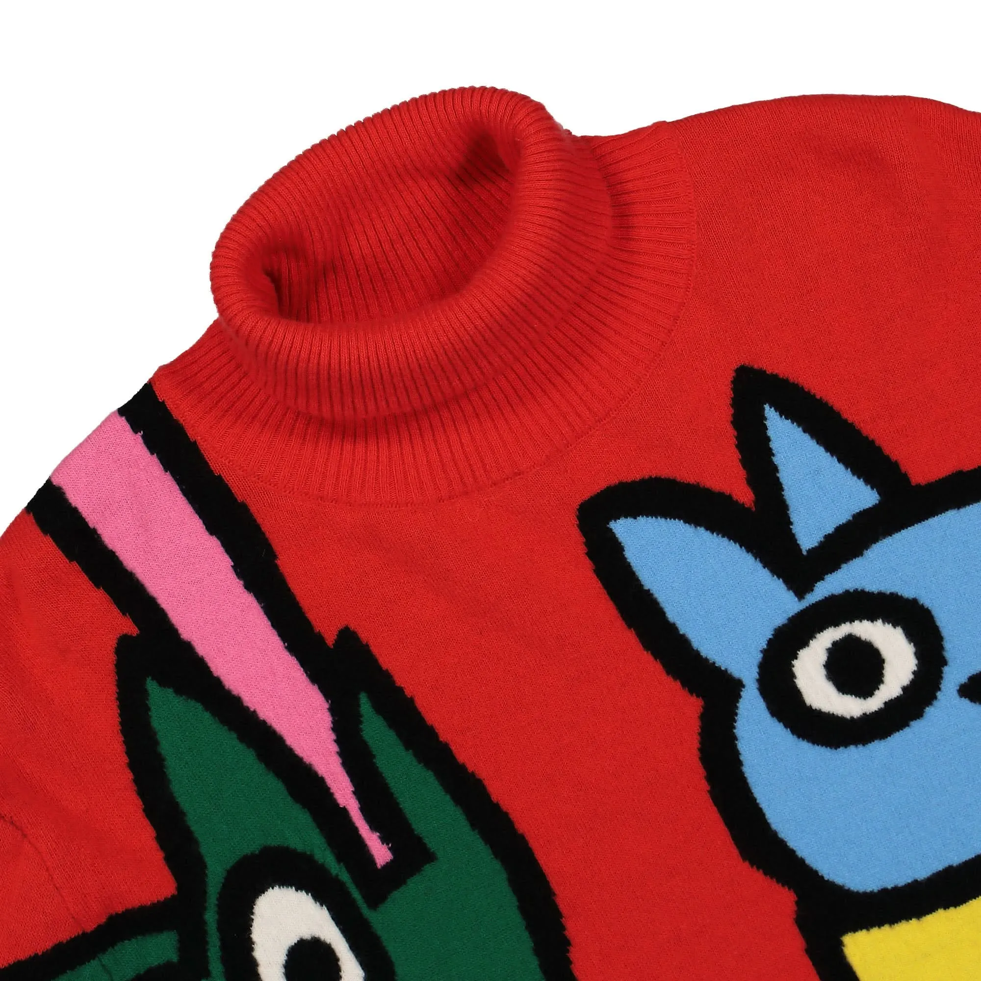 Viper Knit Oversized High Collar